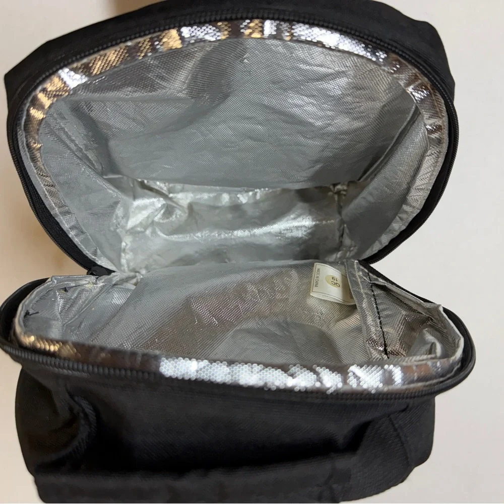Adidas Santiago Black Lunch Box Bag Cooler